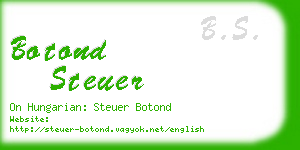 botond steuer business card